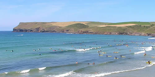 Daymer bay at Trebetherick